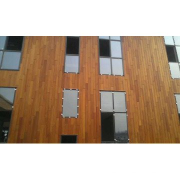 Exterior Wall Panels Made of Natural Wester Red Cedar